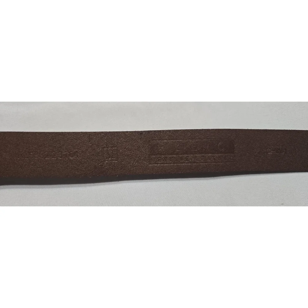 Relic Fossil Dual Pronged XL Genuine Leather Brown Belt 1